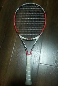Wilson Steam 98 Junior Racquet 25 Inch Strung 52# Luxilon Alu Power Wilson Shock