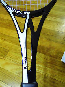 RARE Vintage Wilson Javelin Split Throat Midplus Racket NEW STRINGS Racquet