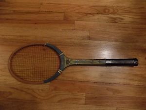 Vintage 1930's Dunlop Tennis Racquet Vincent Richards Personal Model