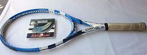 Babolat Drive Z Lite Tennis Racquet SC TECH  grip size 4 1/4 with babolat sring