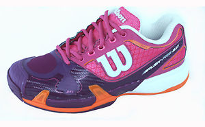Wilson Rush Pro 2.0 Women's Tennis Sneakers Shoes - Pink/Plum/Clem - Orig. $140