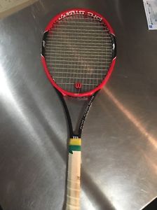 Roger Federer Wilson Pro Staff 97 3/8 Grip With Tourna Grip