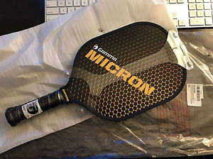 Gamma Micron Pickleball Paddle - Fiberglass Composite & Aluminum 8.1 oz NWT