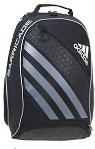 Adidas Barricade IV Tennis Backpack, Black/Dark Silver, One Size