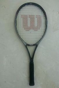 WILSON NEMESIS GRAPHITE TENNIS RACQUET, grip: 4 3/8