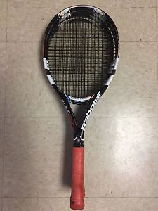 Babolat Pure Drive Roland Garros 4 3/8- Tennis Racket 2013 French Open STRUNG