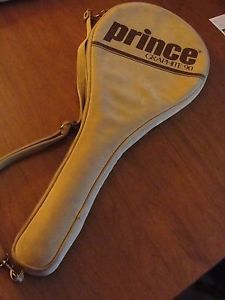 PRINCE GRAPHITE 90 TENNIS RACKET with CASE - 4 3/8" CALFSKIN GRIP - I94