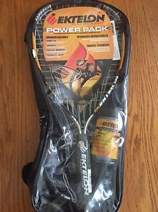 Ektelon Racquetball Power Pack Racket Googles Balls