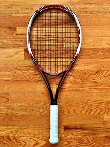 Prince Exo3 Red Tennis Racquet - Grip Size 4 1/2