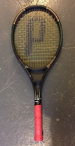 Prince Graphite Triple Threat, MP(100), 1/2grip, Poly Strings VG Condition
