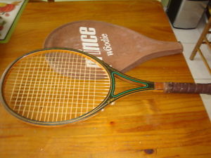 Vintage Prince WOODIE Tennis Racquet 4 1/8" "VERY GOOD"
