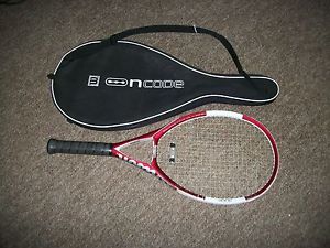 Wilson NCode N5 110 Graphite Tennis Racquet 4 5/8 with Original case Very Good