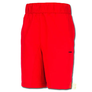 Head Junior Shorts de tenis Diego JR Bermudas rojo / negro