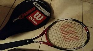 WILSON - Power Quad Super Oversize OS 4 1/2 L4 racquet racket