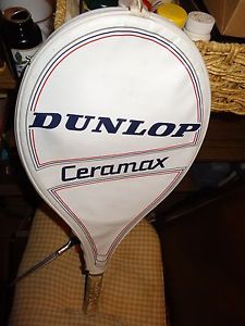 VINTAGE DUNLOP CARAMAX TENNIS RACKET