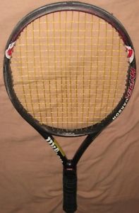 WILSON HYPER PRO STAFF 5.0 95 MIDPLUS STRUNG TENNIS RACQUET 4-1/4 RARE FREE SHIP