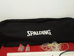 Spalding Badminton Set - 4 Raquets/Net