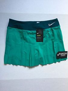Nike Women's  Victory Premier Pleated Tennis Skirt Shorts 728773-351 Sz M