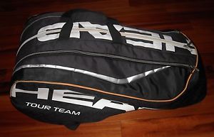 Head Tour Team 12 Racquets Tennis Bag  Good Condition