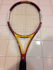 Wilson Ncode NPS 95 18x20 4 3/8 Pro Staff Tennis Racquet