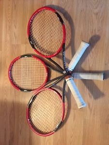 3 x Wilson ProStaff 95s  4 3/8   8.5 out of 10