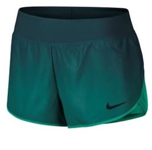 NIKE COURT FLEX ACE 2 in 1 SHORTS MIDNIGHT TURQUOISE/ BLACK SZ M 801617-346