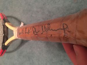 John Mcenroe Signed Racquet
