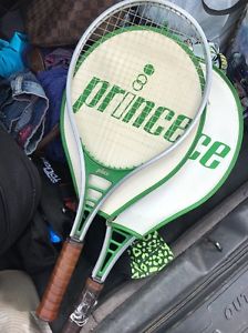 Vintage Green Prince Aluminium Frame Tennis Racquet - Racket with original case