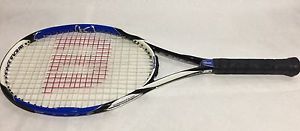 Wilson K Factor Pro Six Tennis Racquet Racket 4 3/8 Grip With Case