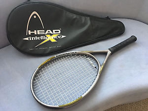 Head Intelligence i.x6 Oversize Tennis Racquet Racket STRUNG 4-1/4" WITH CASE!