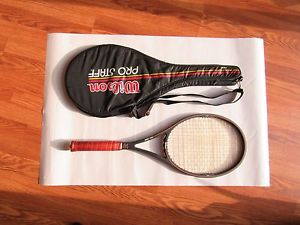 Wilson Pro Staff 85 St. Vincent Midsize - 4 5/8 Tennis Racquet HWQ - no Bumper