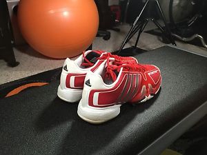 Novak Djokovic Men's Adidas Barricade 7.0 Red White Size 11