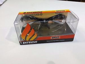 Ektelon Speed Racquetball Goggles Squash eyewear Black - NEW