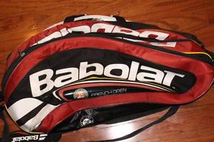 BABOLAT FENCH OPEN ROLAND GARROS PARIS ADULT TENNIS RACKET BAG RACQUET CASE