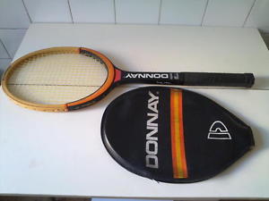 Bjorn Borg raqueta tenis Donnay con funda y firma años 80
