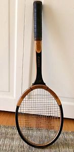 Vintage Wilson Advantage Wood Tennis Racquet, 4 1/2" light, beautiful!