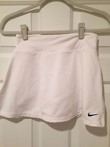 Nike Dri-Fit  White Tennis / Running Skort  - Women's Size S -EUC