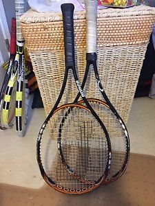 Lot of 2 Prince O3 26 Hybrid Mid Plus Junior Tennis Racquet 4