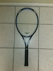 PRINCE O3 BLUE TENNIS RACQUET, 4 5/8" Grip 110 inch Head