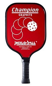 Champion Pickleball Paddle - Red - Thin Grip