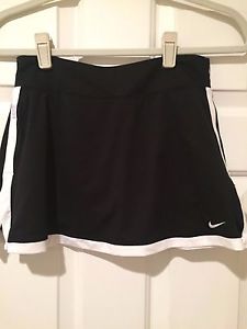Nike Dri-Fit Black & White Tennis / Running Skort  - Women's Size S -EUC