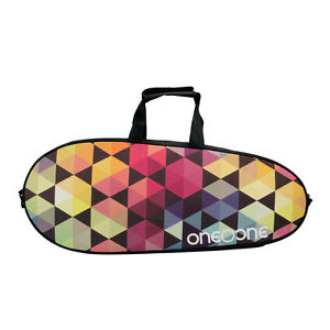 One O One Canvas Single Compartment (RBCV01H) Badminton Bag( Black/Multicolour)