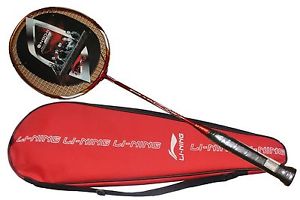 hot！Lining N90-2 red badminton racket N90ii