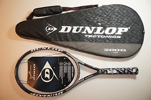 NEW DUNLOP MUSCLE WEAVE TECTONICS 200G 108 OVERSIZE TENNIS RACKET 4 1/2 L4 EU4