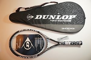 NEW DUNLOP MUSCLE WEAVE TECTONICS 200G 108 OVERSIZE TENNIS RACKET 4 1/4 L2 EU2