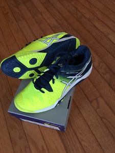 Asics Gel Resolution 6 Yellow/White Men Size #8.5