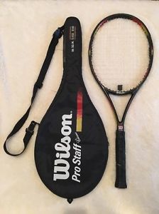 Wilson Pro Staff CLASSIC Graphite PWS 4 3/8" Grip Tennis Racquet RARE 95 Sq In