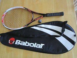 PRINCE HYBRID EXO3 RED 102 TENNIS RACQUET In VERY GOOD CONDITION & RACQUET COVER