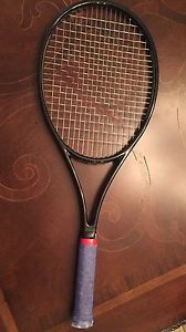 James Blake Autograph Blacked Out Testing Racquet
