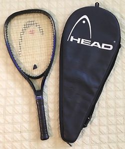 HEAD DIRECTOR PYRAMID POWER 16X19 OS GRAPHITE TENNIS RACKET W/CASE & NEW 4 1/4